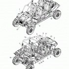 Z14XT9EFX RZR 4 900 INTL Кузов Наклейки