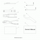 Z14VH76AC/AD/EAI/EAK/EAJ/EAL/EAW RZR 800 References, tool kit and owners manual