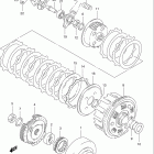 LT-F4WDX King Quad Сцепление