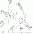LT-F4WDX King Quad Задняя подвеска