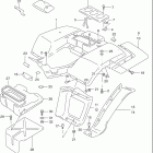 LT-4WD Quad Runner Заднее крыло