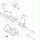 LT-F4WDX King Quad Transmission lever