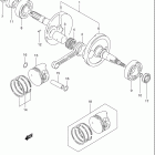 LT-4WD Quad Runner Коленвал