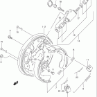 LT-4WD Quad Runner Тормоза переднее колесо