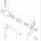 LT-4WD Quad Runner Differential lock