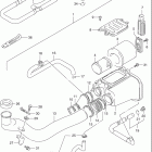 LT-F250 Quad Runner Воздухозаборник