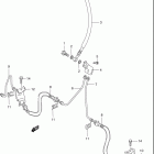 LT-F250 Quad Runner Передние тормозные трубки