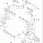 LT-F4WDX King Quad Knuckle arm