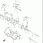 LT-4WD Quad Runner Transmission lever