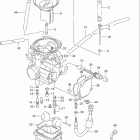 LT-F4WDX King Quad Карбюратор