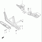 LT-4WD Quad Runner Подножки