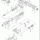 LT-4WD Quad Runner Secondary gear - propeller shaft