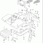 LT-F4WDX King Quad Переднее крыло