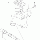 LT-4WD Quad Runner Главный тормозной цилиндр,передний