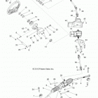 R13XT9EFX RZR 4 XP 900 PS INTL Steering, steering asm.