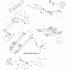 R10XH76AA RZR 4 800 EFI Suspension, rear control arms