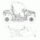 R13VE76FX/FI RZR S 800 EFI INTL/ISRAEL Body, side nets