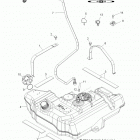 R12VH57AD RZR 570 EFI Топливный бак