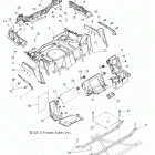 R11VH76/VY76 RZR 800 EFI/EPS ALL OPTIONS Body, rear rack and fenders