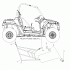 R11VM76FX RZR  S EPS INTL Body, side nets