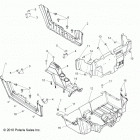 R11VH76/VY76 RZR 800 EFI/EPS ALL OPTIONS Body, floor and rocker panels
