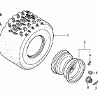 TRX300X Заднее колесо