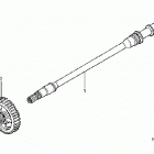 TRX680FA Вал ведущий