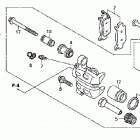 TRX500FPM Передний тормозной суппорт