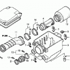 TRX300X Воздухозаборник