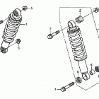 TRX250X Передние аммортизаторы