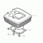 TRX250TM Цилиндр