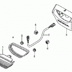 TRX250TM Фонарь задний
