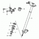 TRX700XX Рулевой вал