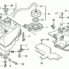 TRX680FA Топливный бак