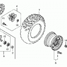 TRX420FE Переднее колесо