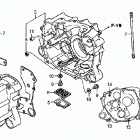 TRX250X Картер