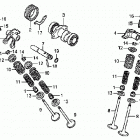 TRX300X Распределительный вал