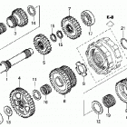 TRX680FA Трансмиссия