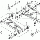 TRX680FA Бугель (задний рычаг)