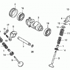 TRX700XX Распредвал -клапана