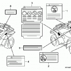 TRX420FE Предупредительные таблички
