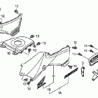 TRX250TM Облицовка кузова