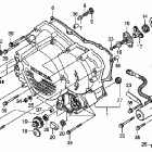 TRX500FE Front crankcase cover (trx500fe / fpe)