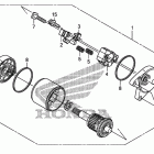 TRX250TE Starter motor (''''''''''''''''08-''''''''''''''''...