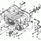 TRX500FE Front crankcase cover    (trx500fe / fpe)