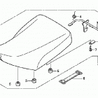 TRX500FPM Сидение