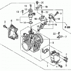 TRX420FE Корпус Дросселя