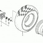 TRX700XX Переднее колесо
