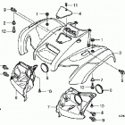TRX420FE Переднее крыло