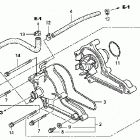 TRX500FA Водяной насос